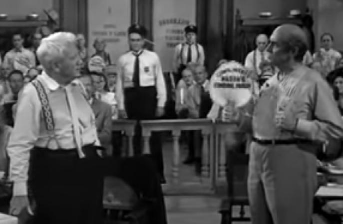 Spencer Tracy and Fredric March
