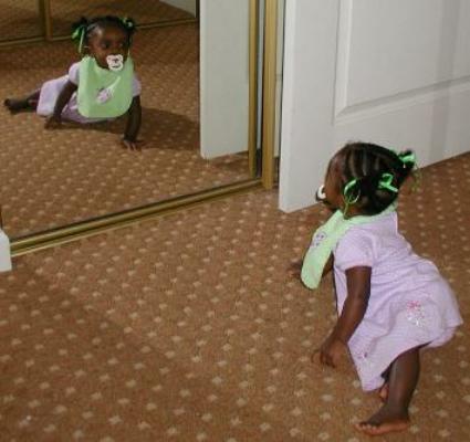 Vallye sees herself