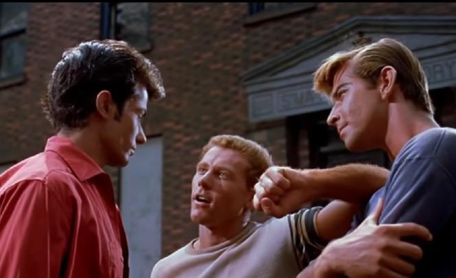 Gang warfare in West Side Story